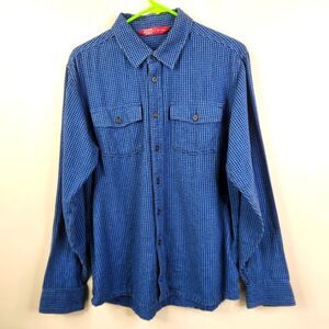 Eastern Mountain Sports Long Sleeve Double Chest Pocket Button Down Medium